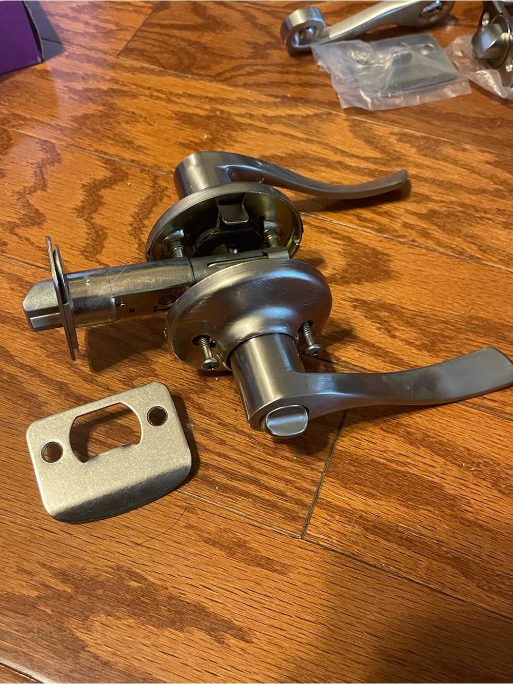 Kwikset Balboa privacy door lever